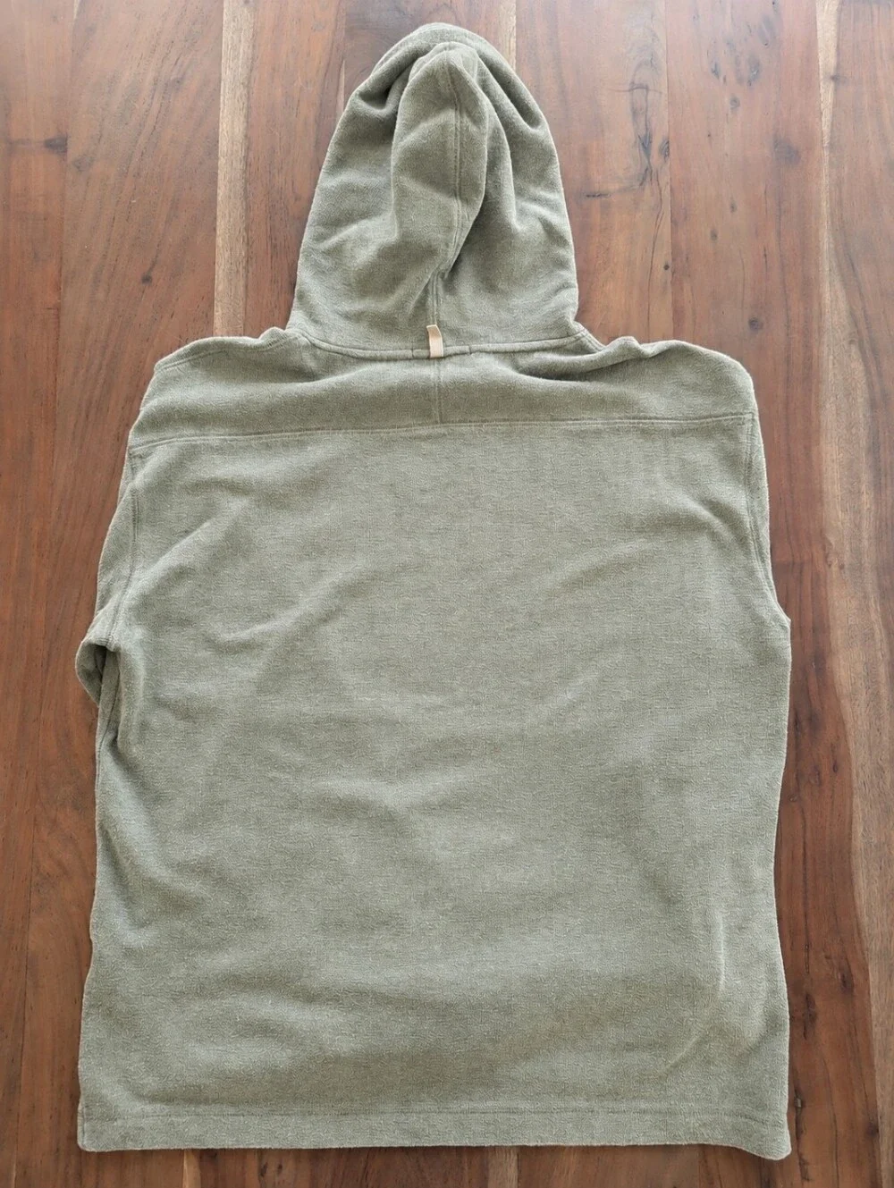Banana Republic Double-Knit Pullover Hoodie - Exploration Green